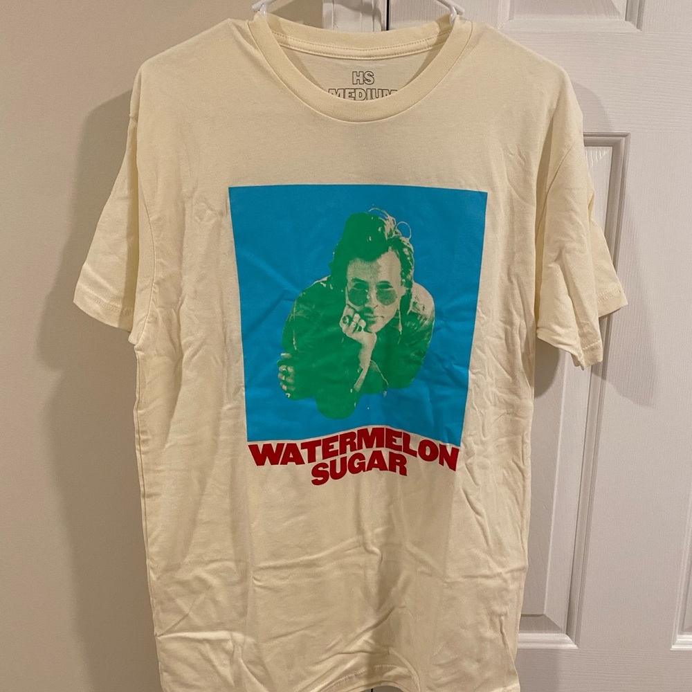 HARRY STYLES CREAM WATERMELON SUGAR SHIRT / PERFECT CONDITION / NEVER BEEN WORN
